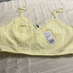 Light yellow camisole/top
